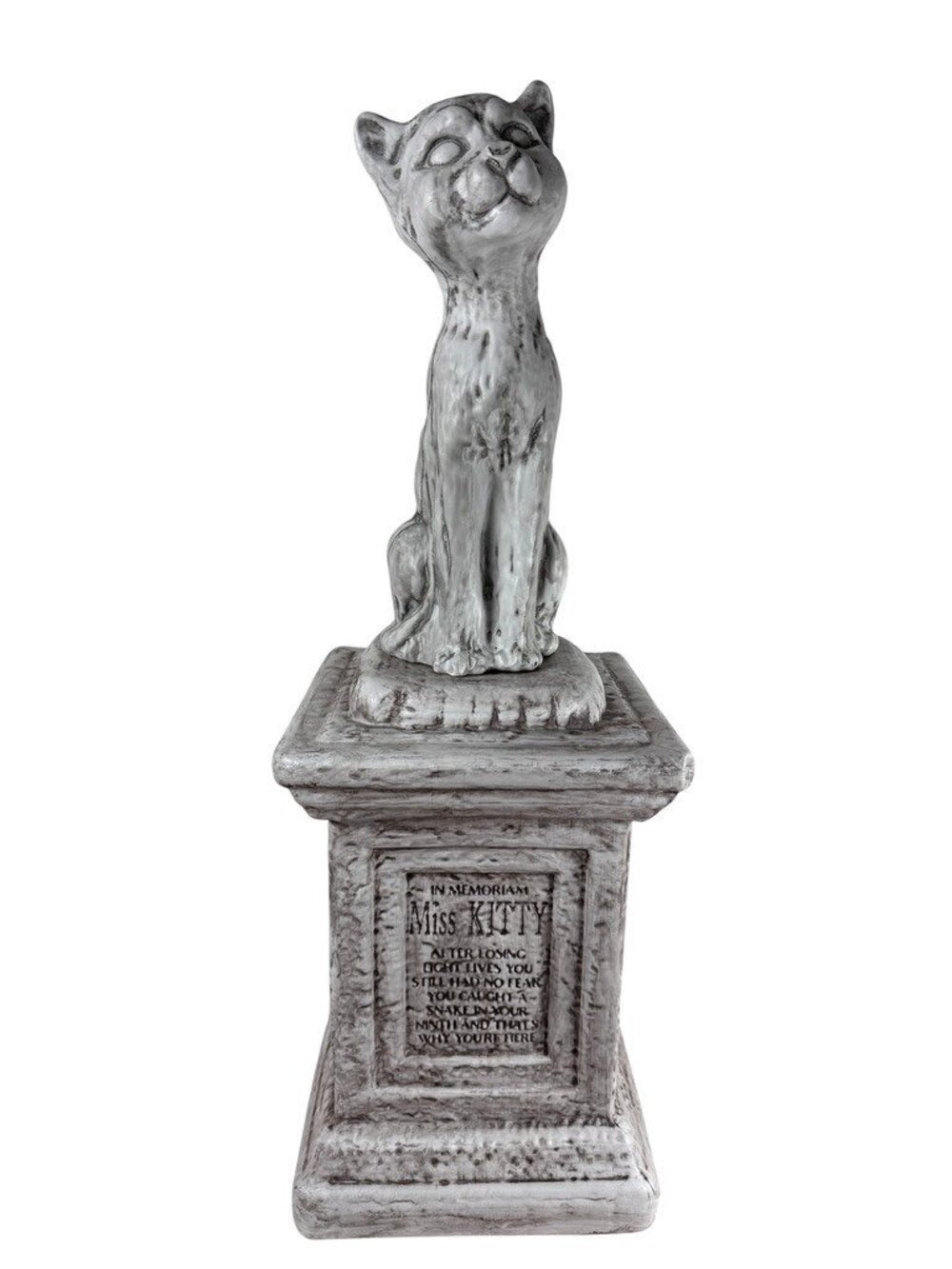 Disney Haunted Mansion Miss Kitty Cat Tombstone Halloween 3Ft RARE